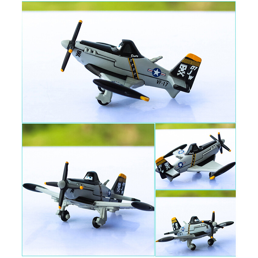 Disney Planes Pixar Cars Dusty 1:55 Diecast Toy Model Plane Car Toy Kids Gift - Picture 10 of 32