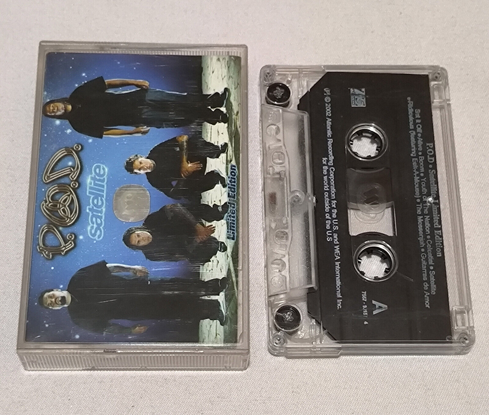 POD Payable on Death Satellite LIMITED EDITION + 3 BONUS TRACK  indonesia tapes