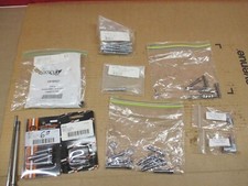 HARLEY DAVIDSON CHROME BOLTS, NUTS & 90 DEGREE FITTINGS LOT