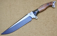 Busse Custom Shop Urgent Fury G10/Fossil Bark Handle