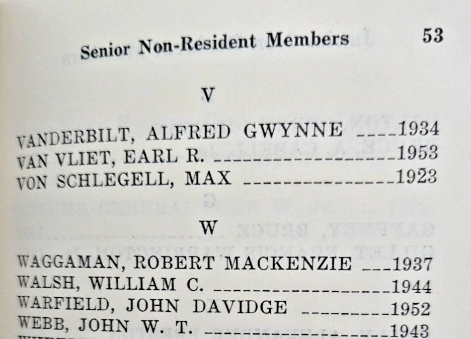 Книги Maryland Club 1957 — Конституция и членство — Вандербильт — Дюпон - Изображение 4 из 4