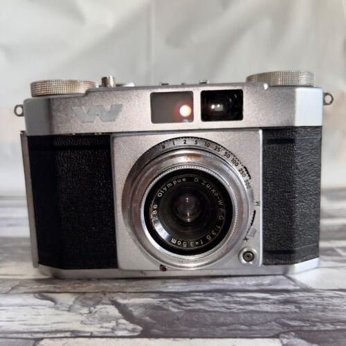 Olympus Wide Rangefinder 35mm Film Camera D.Zuiko-W F.C 35mm f3.5 From Japan - Bild 2 von 16