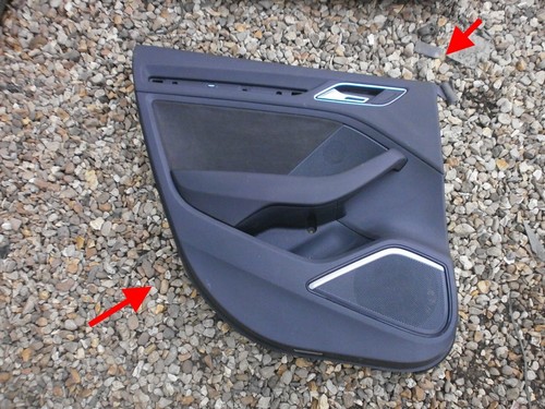 AUDI A3 S3 RS3 8V B&O BANG OULFSEN WILDLEDER ALCANTARA TÜRKARTEN GRIFFE ORIGINAL - Bild 20 von 24