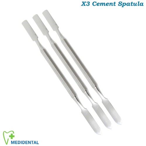 Ensemble De 3 Spatule de ciment Ongles Nettoyant Modelling & Mixing Carvers Neuf - Picture 1 of 5
