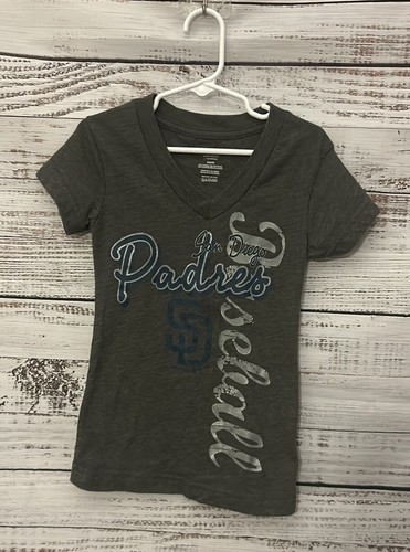Mädchen grau San Diego Padres Shirt Größe 4/5
