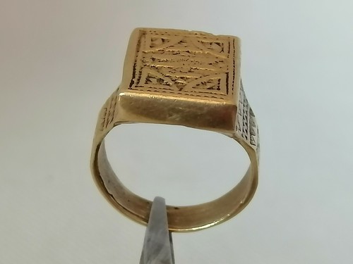 Antico Anello Romano Bronzo Artefatto Legionario Autentico Raro Tipo Incredibile - Foto 9 di 12