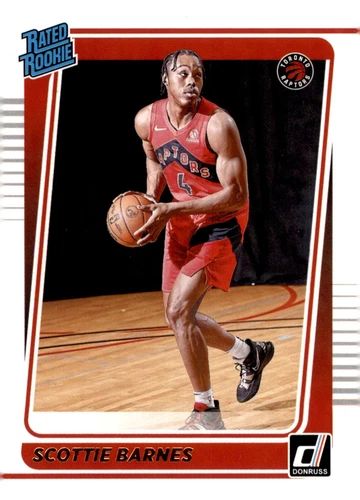 2021-22 Panini Donruss - Rated Rookie Scottie Barnes #236 (RC)