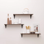 bamfox floating shelves,wall shelf set of 3,wall mounted floating shelf with for