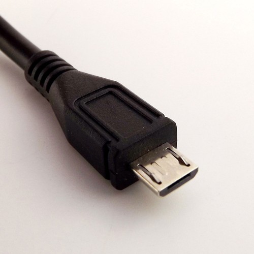1x USB 2.0 A Female Panel Mount to Micro USB Male Adapter Cable for Android 1FT - Picture 4 of 5