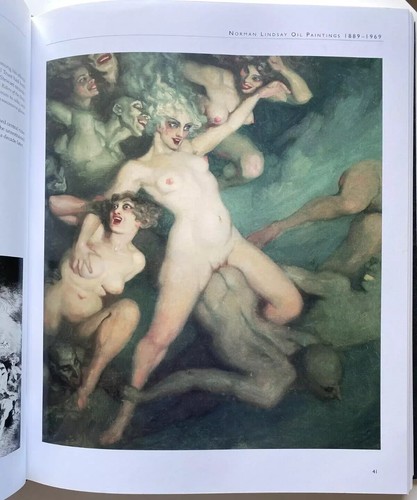 2006 *BRAND NEW* DELUXE NORMAN LINDSAY OIL PAINTINGS 1889-1969, SIGNED, COMPLETE - Picture 7 of 24