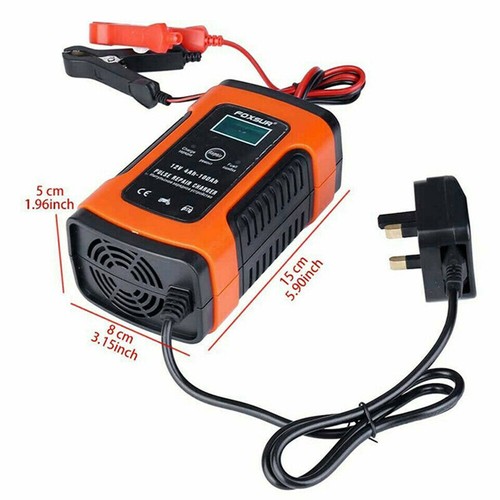 Automatic Intelligent 12V Motorcycle Motorbike Battery Charger Smart Trickle - Picture 10 of 10