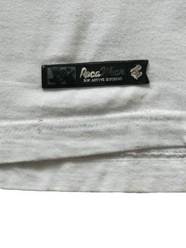 Camisa Rocawear Para Hombre Talla 2X-Grande Blanca Vintage Cuello Redondo Pullover Y2K RW Logo 99 - Imagen 5 de 12