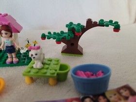 LEGO FRIENDS: Mia's Puppy House (3934) Mostly Complete