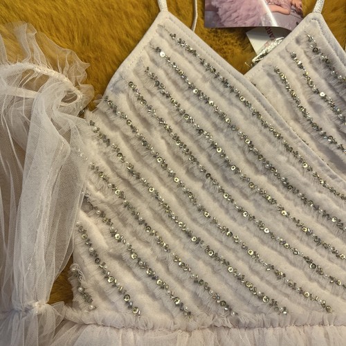 Oh La La Couture Girls 6 Sequins Beads Light Pink NWT - Picture 2 of 12