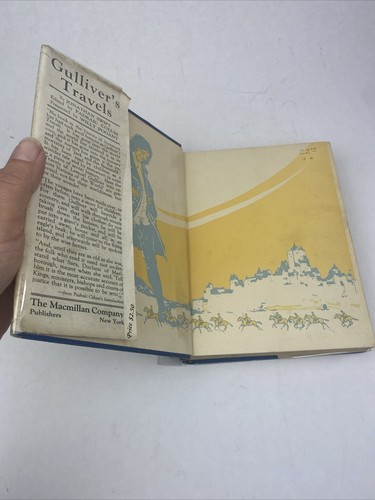 1924 Gulliver's Travels Jonathan Swift Presented by Pogany HC/DJ - Picture 5 of 24