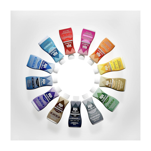 RIT LIQUID DYEMORE, For synthetics: Polyester, Nylon, Acrylic - Multiple Colors - Picture 16 of 161