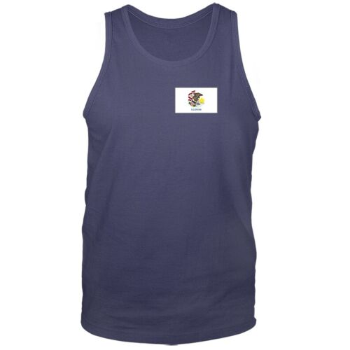 Bundesstaat Illinois Flagge Wappen IL Grafik Tanktop - Bild 5 von 8