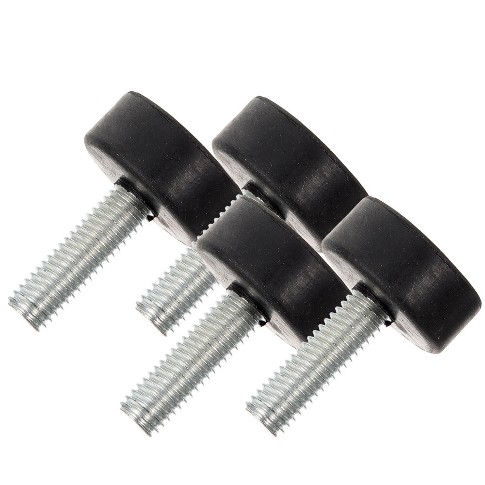 4pcs Rubber Feet Pad Screw In Rubber Feet Furniture Leg Bumpers Pads