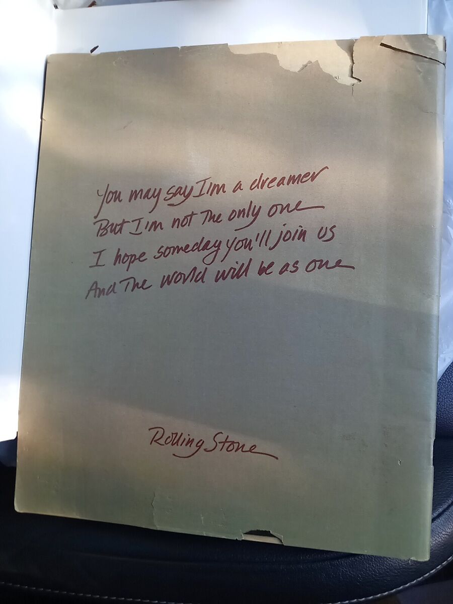 Rolling Stone Jan 22 1981 John Lennon #335 | eBay