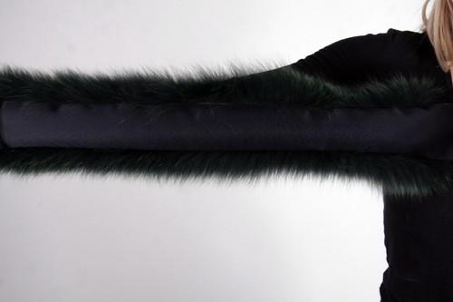 New Forest Green Fuchspelz Stirnband Efurs4less - Bild 4 von 4