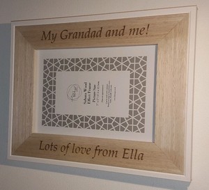 Personalised Photo Frame Any Occasion Can Be Engraved