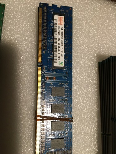 4GB desktop PC3-8500, 4 x 1GB, 1R x 8 ram, samsung/Nanya/hynix/Elpida, US seller - Picture 3 of 5