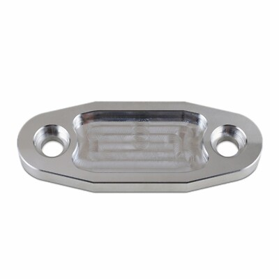 #ad For Ford 351C 351M 400M V8 Fuel Pump Block Off Plate CNC Machined Billet Aluminu $15.39