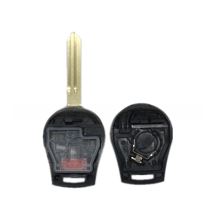 Bartolete Keys Replacement Car Key Fits Infiniti FX35 G35 M45 Q45 QX56 Nissan Sentra Versa - Black, Immobilizer