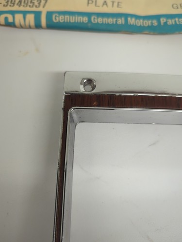 NOS 69 Camaro Rosewood Center Console Shift Plate 4 Speed 3949537 1969 Woodgrain - Bild 23 von 24