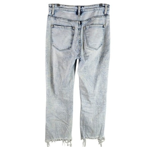 Jeans acampanados cortos de tiro alto lavados vintage Vervet 28 - Imagen 8 de 12