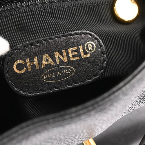 Chanel Black Calfskin Triple CC Backpack 114960 - Picture 9 of 10