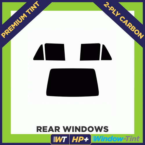 Per Renault Super 5 5 Porte Portellone 84-96 Carbonio Pretagliato Tinta Finestra 5% Berlina 2 Strati - Foto 2 di 10