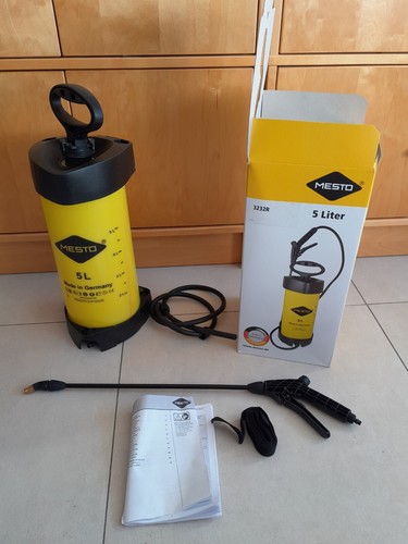 Mesto Drucksprühgerät, Wassersprüher, Drucksprüher, Wasserspritze 5 Liter - Bild 7 von 9