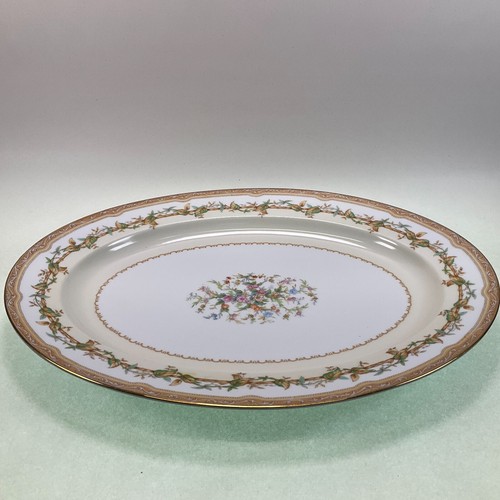 Noritake China Olympia 16" Large Oval Serving Platter Japan - Picture 2 of 7