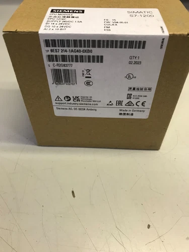 1 Stück 6ES7214-1AG40-0XB0 SPS-Modul Neu im Karton Expressversand - Bild 1 von 2