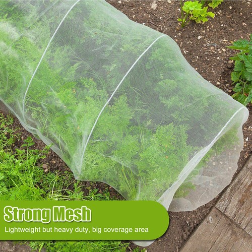 33~150ft Mosquito Garden Bug Insect Netting Barrier Bird Net Plant Protect Mesh - Picture 6 of 31