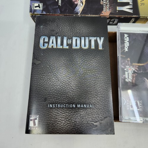 Call Of Duty PC Activision 2003 Game of the Year Two Discs with GOTY Key Code - Picture 8 of 15