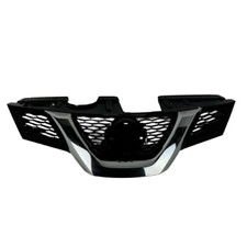 OEM 2015 2016 Nissan Rouge S SL SV Front Upper Grille Black Chrome 62310-9TA0A