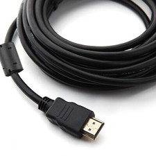 US 30Ft 10M Premium HDMI To HDMI 1.4 Cable Gold 1080P HDTV LCD 3D HQ