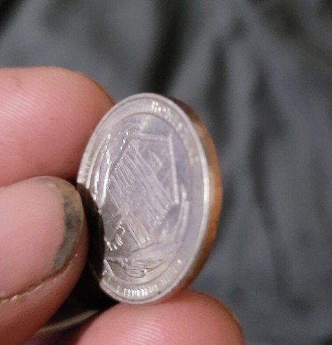 2015 Error Quarter No Ridges,Thicker Then A Half Dollar. And Nickel. - Picture 10 of 10