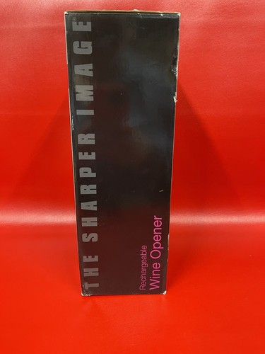 🔥 The Sharper Image KP-W100 Automatic Wine Bottle Opener, Black NEW!🔥 - Picture 2 of 5