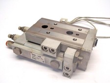 SMC MXQ20-10ASP Pneumatic Precision Slide Table 20mm Bore 10mm Stroke