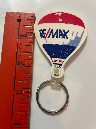 Remax Sammlerstück Schlüsselanhänger Heißluftballon Vintage Gummi 3,5 Zoll - Bild 3 von 3