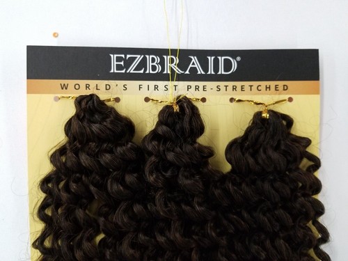 I&I Hair Innocence EZHÄKEL 3X Wasserwelle Häkeln Flechten Haar Spektren 18" - Bild 11 von 54