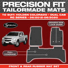 <!--F#f_0-->For Holden Colorado Dual 2012-2020 Custom Car Floor Mats Rubber Black (For: Holden)<!--F/-->