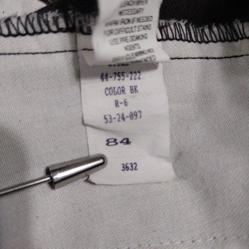 Farrah Pants Mens 36x32 Black Pleated VTG Dress pants - Picture 5 of 12