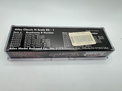Atlas Classic Spur N DC New York Central RS-1 Lokomotive Road Number 8103 - Bild 3 von 3