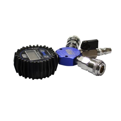 Multi tyre inflator deflator Auto Car Vehicle Air Compressor Pressure Gauge LED - Picture 4 of 11