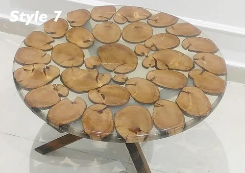 Epoxy Table, Coffee Table, Round Table, Dinning Table. Made To Order, Epoxy Art - Picture 7 of 10