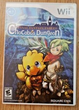 Final Fantasy Fables: Chocobo's Dungeon (Nintendo Wii, 2008) - Case and CD